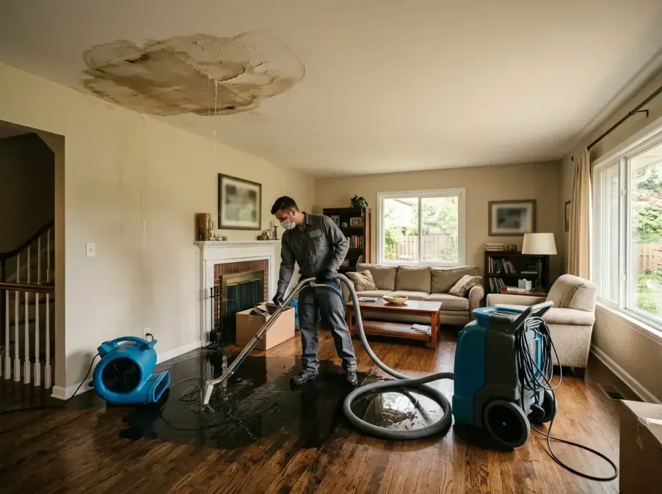 attic-pipe-burst-ceiling-drip-008 — frequently asked questions, Water Damage Restoration & Carpet Care in Suffern, NY